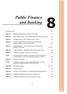 Public Finance and Banking