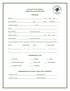 Country Club of Culpeper Application for Membership PERSONAL