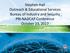 Stephen Hall Outreach & Educational Services Bureau of Industry and Security PRI-NADCAP Conference October 23, 2017