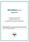 MonetaryTrends. August 2012