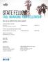 STATE FELLOW. FAQs: MANAGING YOUR FELLOWSHIP. Who are my California Sea Grant contacts? GENERAL FELLOWSHIP QUESTIONS