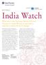 India Watch. Welcome to the Autumn edition of Grant Thornton s India Watch, in association with the London Stock Exchange.
