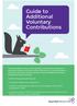 Guide to Additional Voluntary Contributions