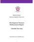 Development Partners Disbursement Report