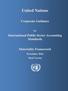 UN IPSAS Corporate Guidance Materiality Framework Content table. United Nations. Corporate Guidance. for