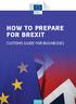 HOW TO PREPARE FOR BREXIT
