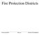 Fire Protection Districts