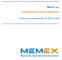 Memex Inc. Consolidated Financial Statements. For the years ended September 30, 2016 and 2015