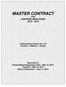 MASTER CONTRACT FOR CERTIFIED EMPLOYEES Unified School District No. 410 Durham Hillsboro Lehigh