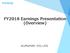 FY2018 Earnings Presentation (Overview)