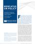 MERCATUS ON POLICY. Principles for Analyzing Distribution in Regulatory Impact Analysis. Richard Williams and James Broughel.
