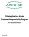 Philadelphia Gas Works Customer Responsibility Program. Final Evaluation Report
