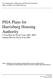 PHA Plans for Harrisburg Housing Authority 5 Year Plan for Fiscal Years Annual Plan for Fiscal Year 2001