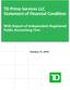 TD Prime Services LLC Statement of Financial Condition. With Report of Independent Registered Public Accounting Firm