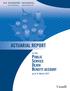 ACTUARIAL REPORT. on the