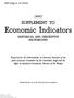 SUPPLEMENT TO. Economic Indicators HISTORICAL AND DESCRIPTIVE BACKGROUND